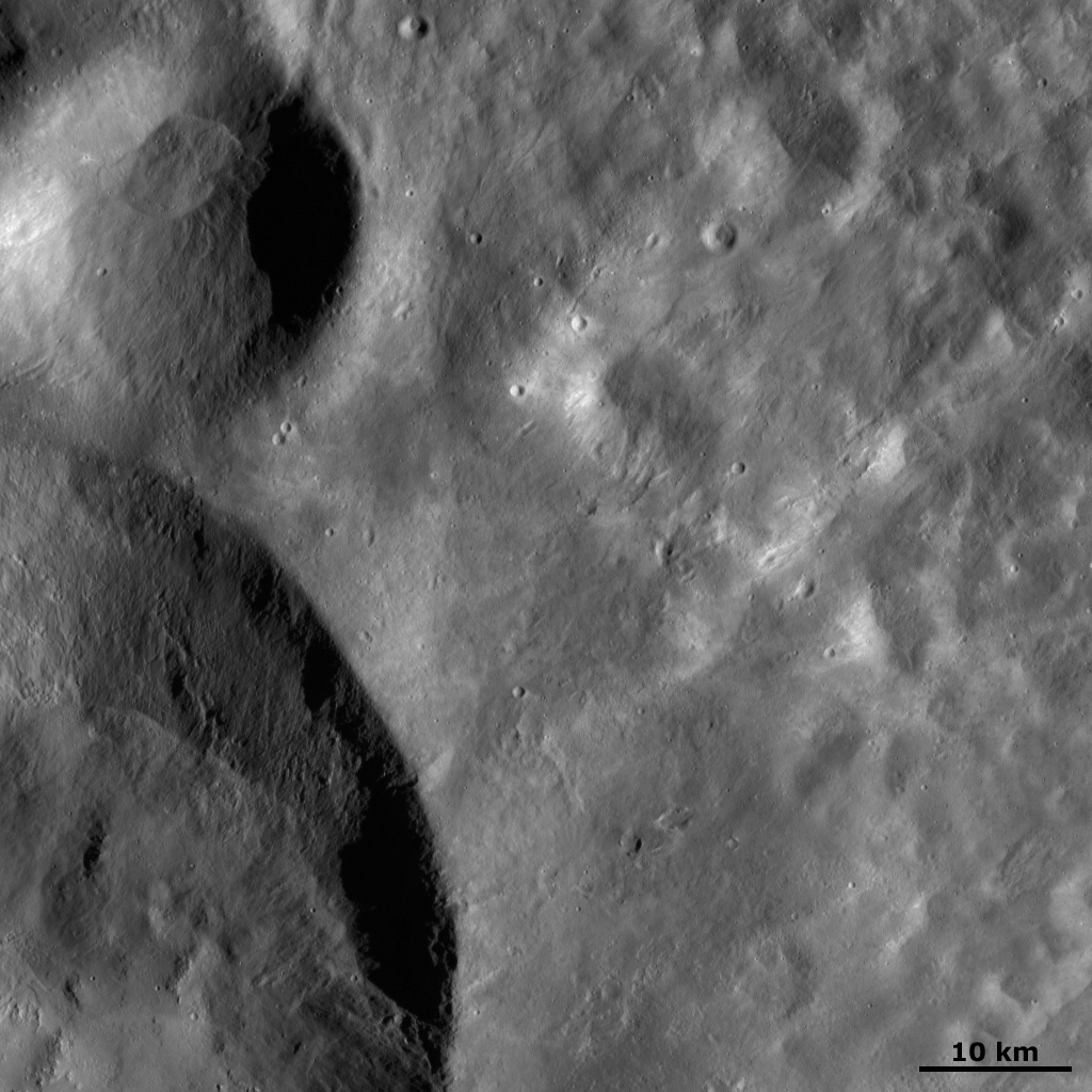 Calpurnia and Minucia Craters