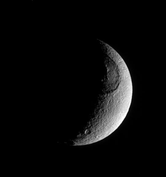 Texture of Tethys | NASA Solar System Exploration