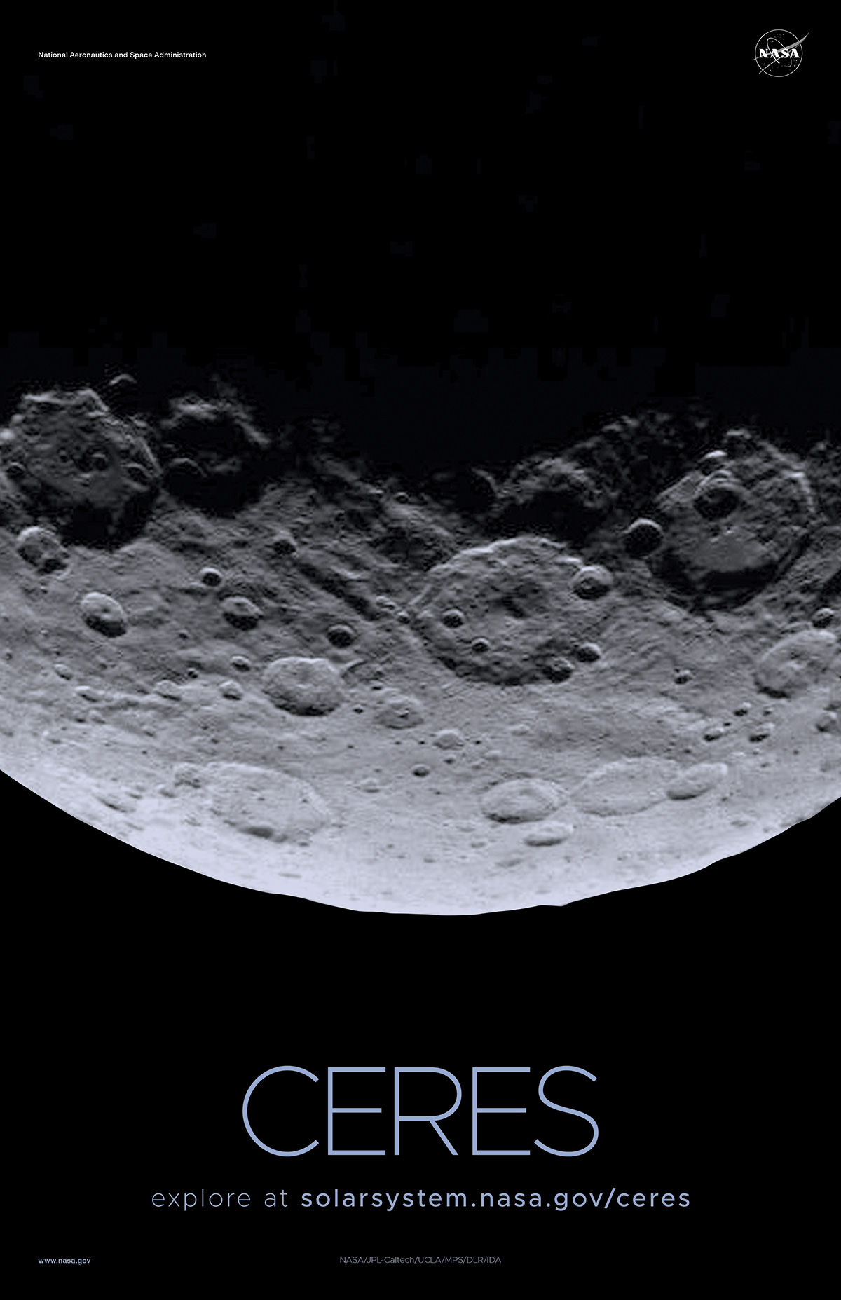 Ceres Poster - Version C | NASA Solar System Exploration
