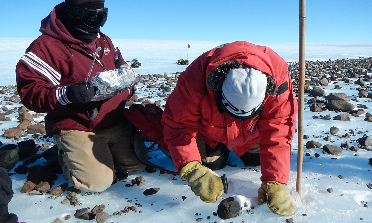 NASA, the National Science Foundation (NSF) and the Smithsonian Institution (SI) recently renewed their agreement to search for, collect and curate Antarctic meteorites in a partnership known as ANSMET—the Antarctic Search for Meteorites Program.