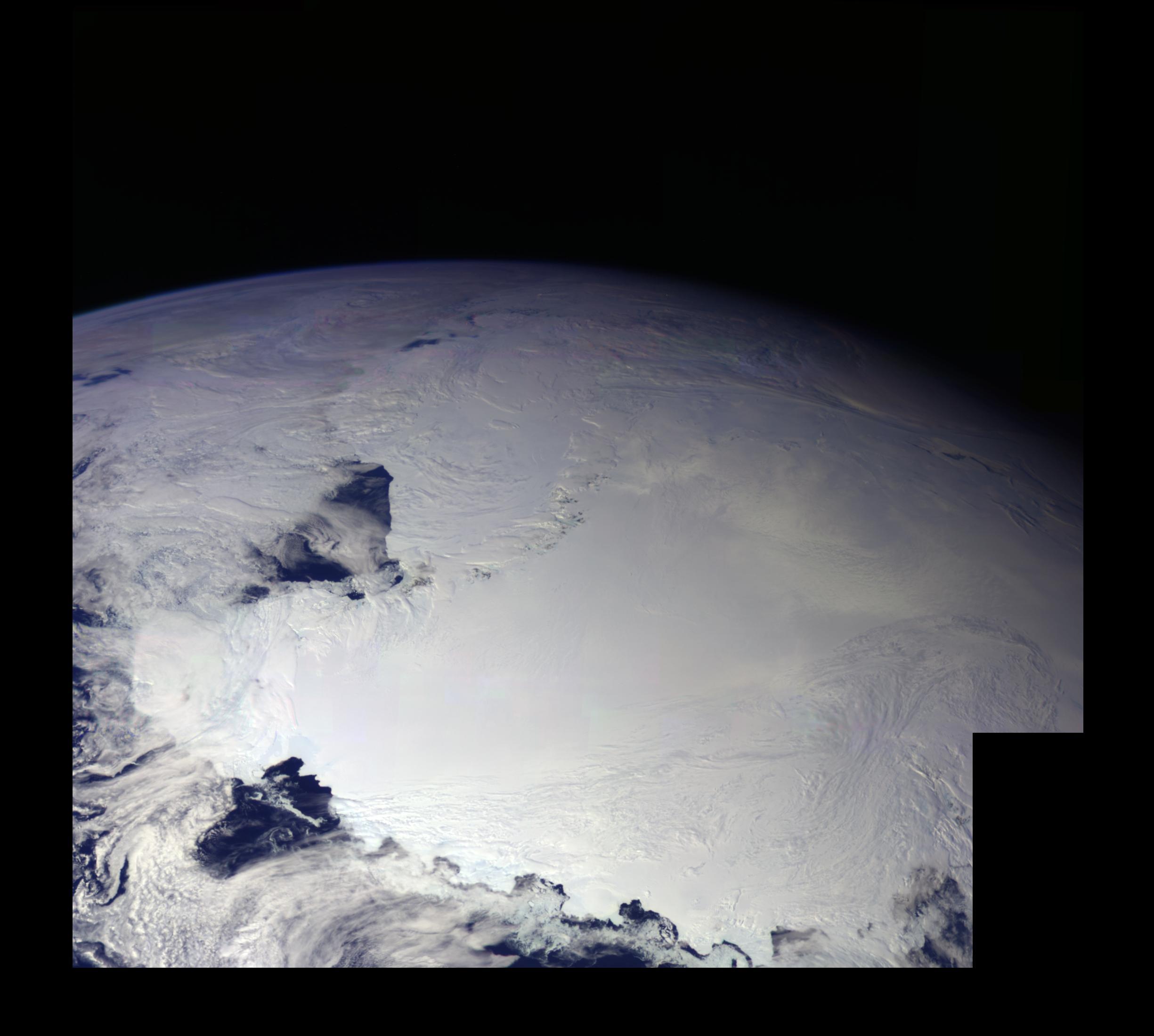 color picture of Antarctica
