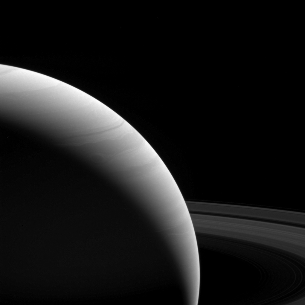 Dawn on Saturn