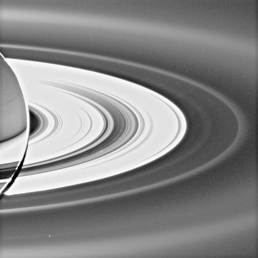 A previously unknown faint ring coincident with the orbit of Pallene