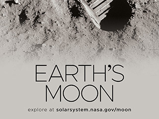Earth's Moon Poster - Version I