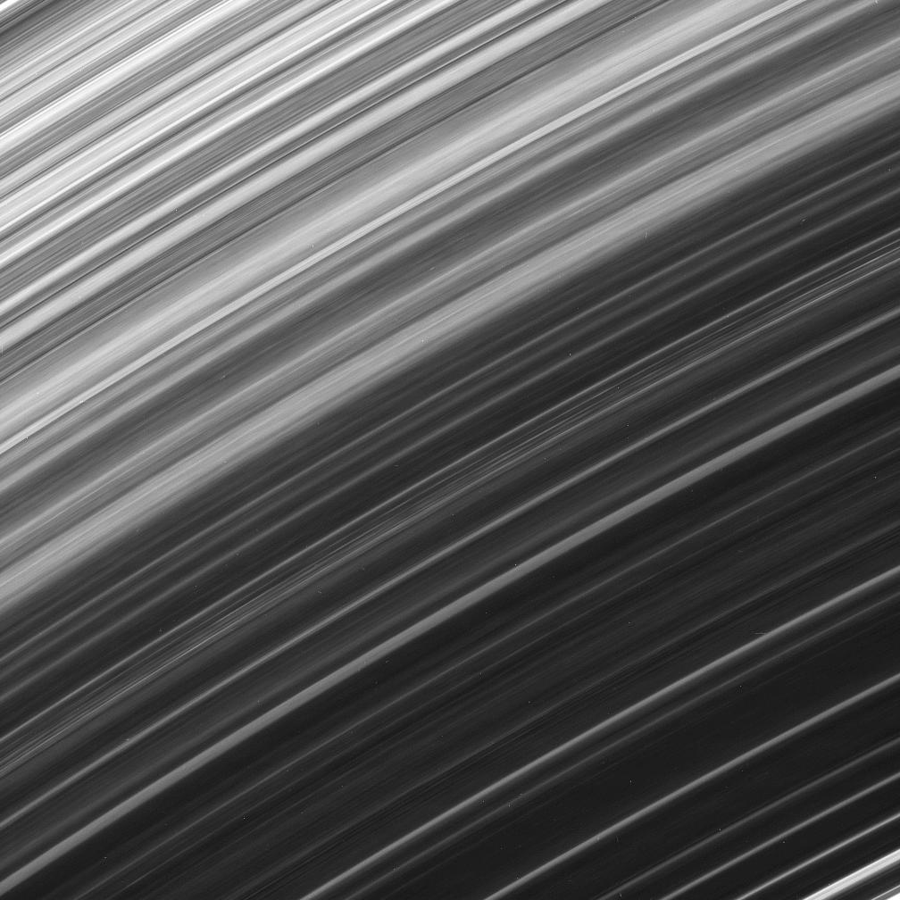 Brightness variations along the orbital direction within Saturn's B ring