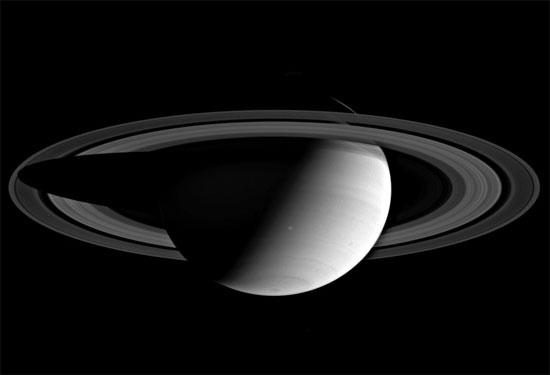 Saturn in Full View