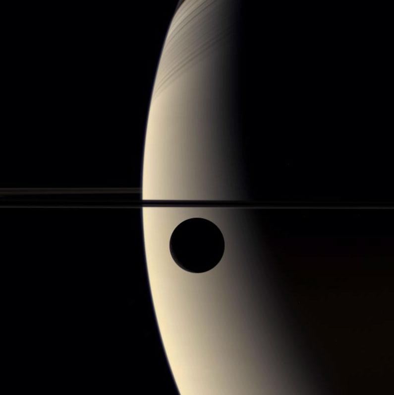 Rhea and Saturn
