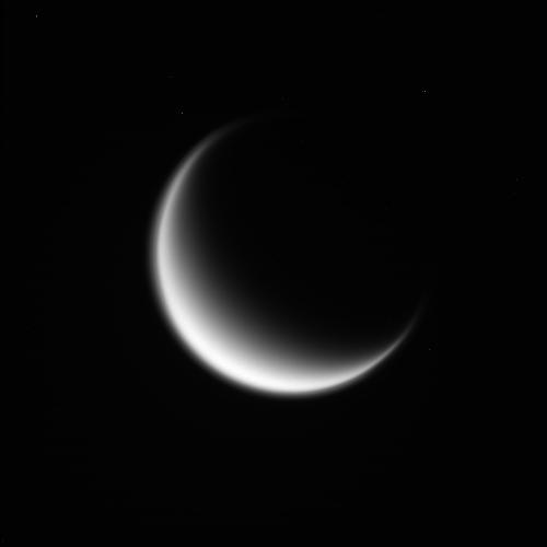 Raw image of Titan