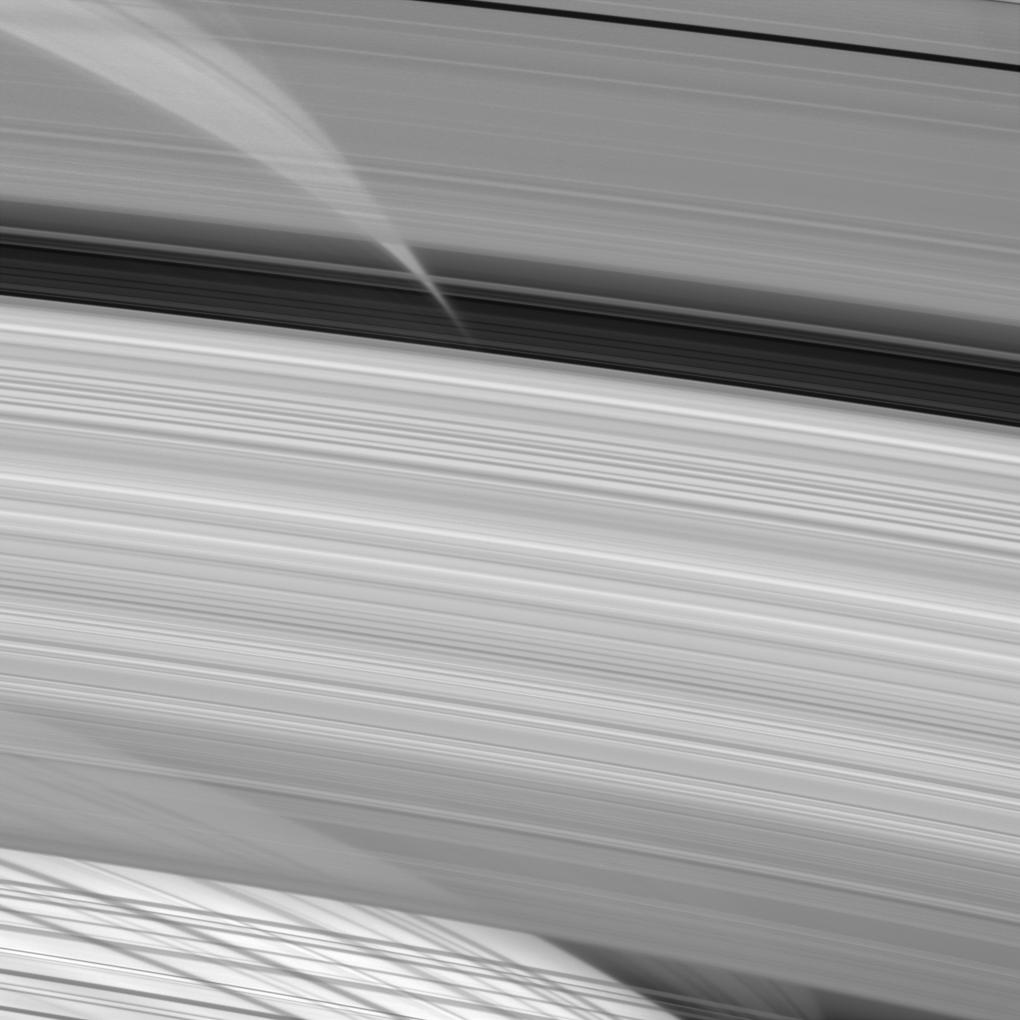 A fabulous close-up of Saturn's rings