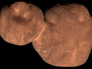 Enhanced-Color Composite Image of Kuiper Belt Object Arrokoth (2014 MU69)