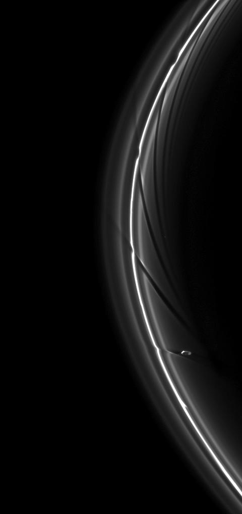 Prometheus and Saturn's F ring