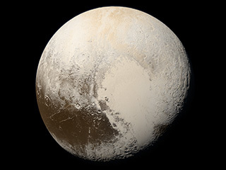 True Colors of Pluto