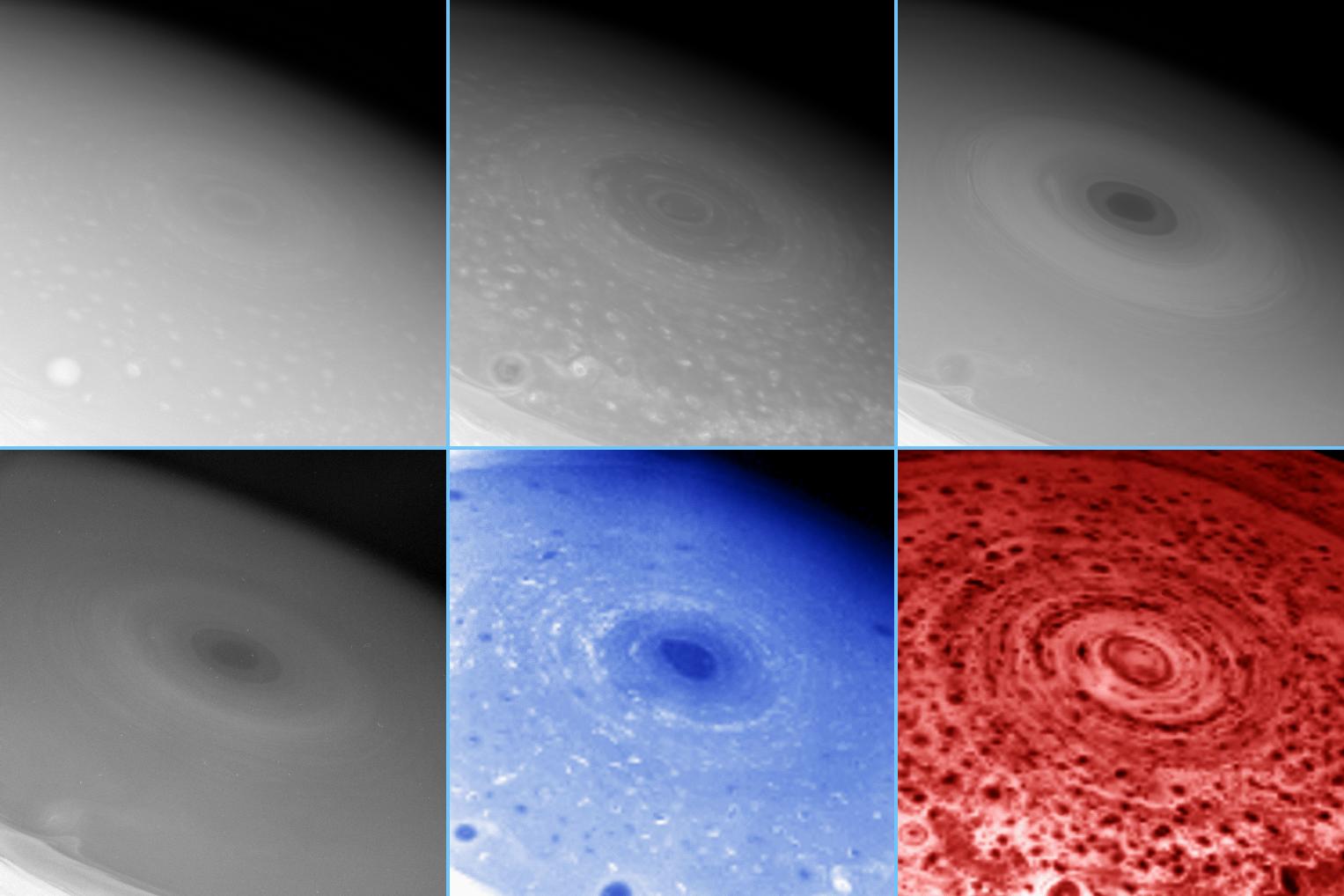 Images of Saturn's south pole