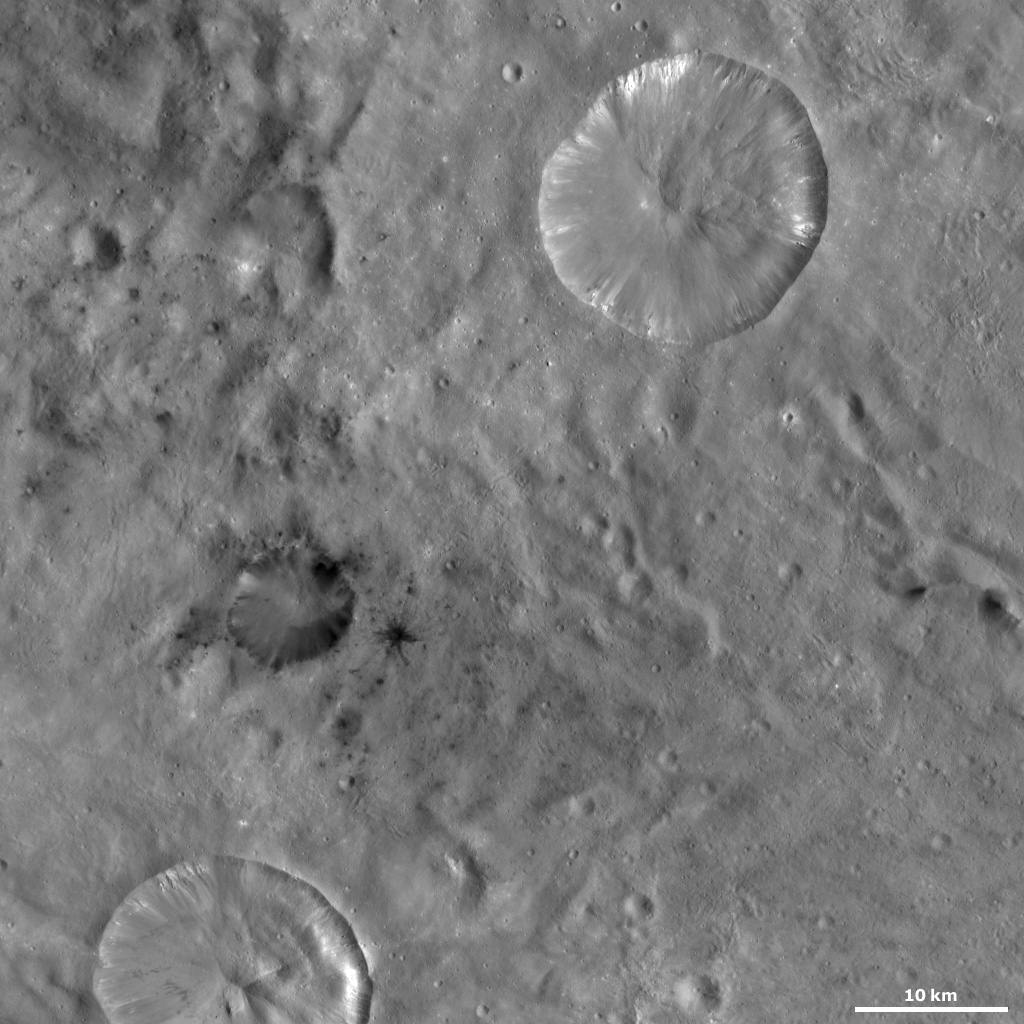 Laelia and Sextilia Craters