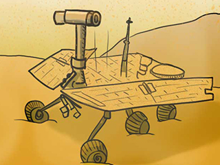 Science Comic: Dust Storm on Mars