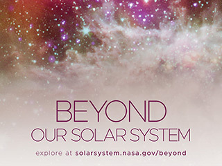 Beyond Our Solar System Poster - Version F