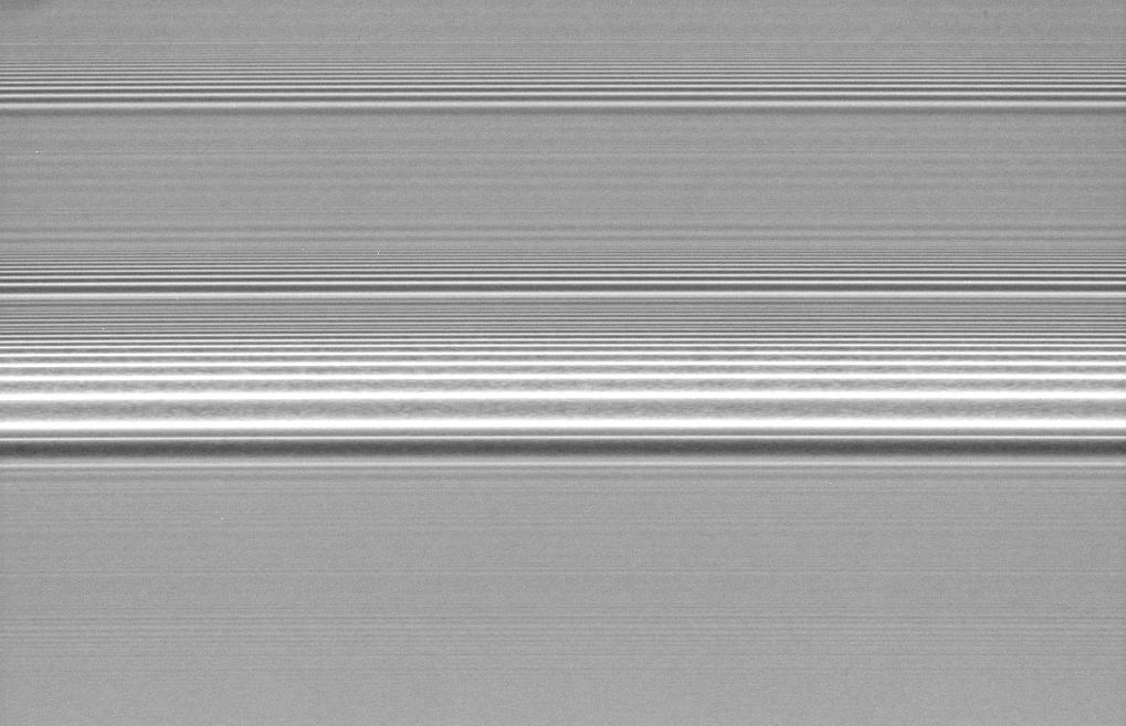 Spiral density waves in Saturn's A ring