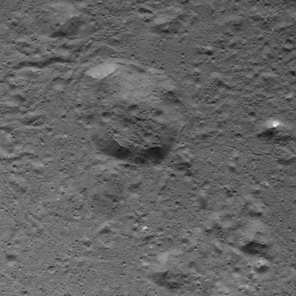Dome in Occator Crater