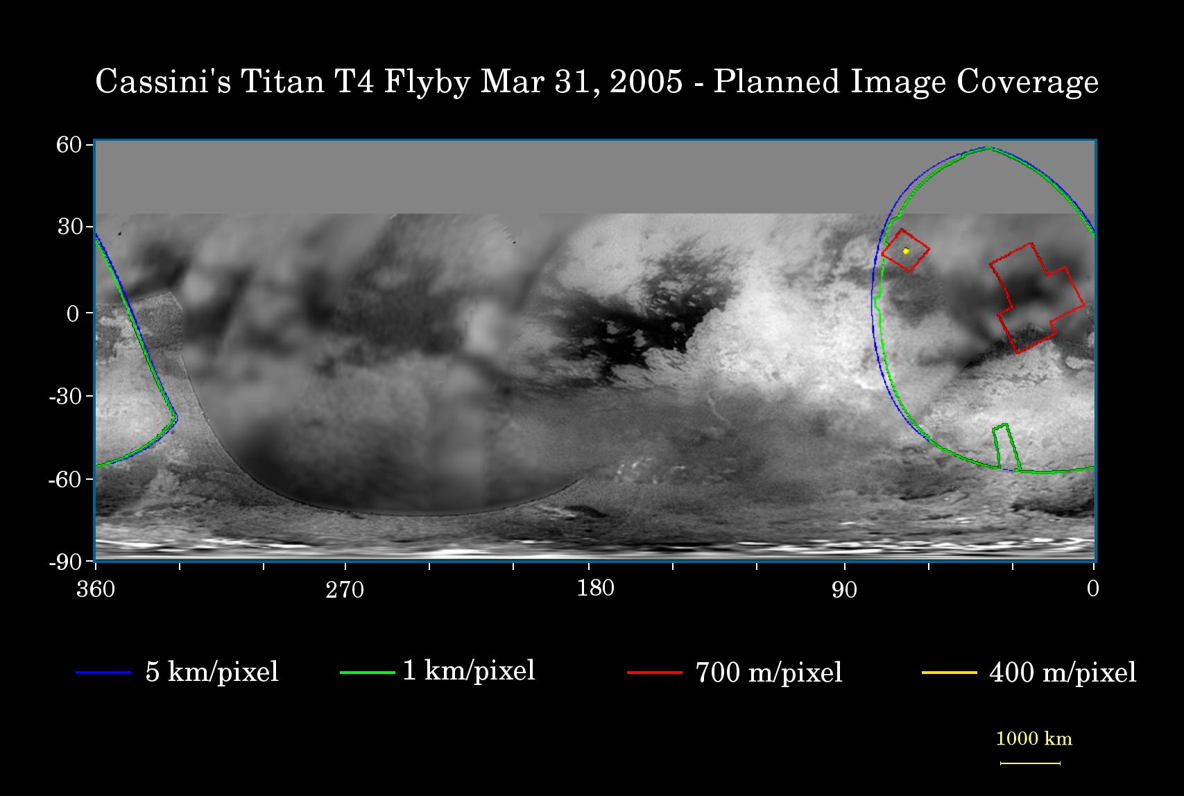 Map of Titan