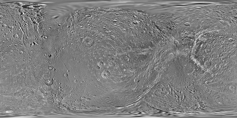A global map of Saturn's moon Dione