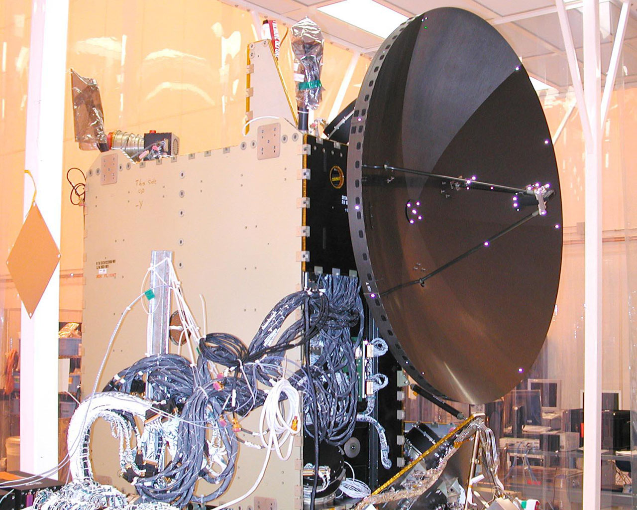 Dawn Spacecraft After Installation of High Gain Antenna