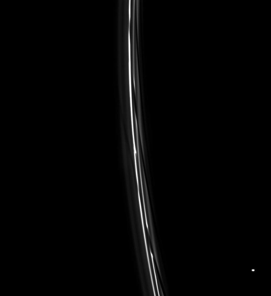 Saturn's F ring and Prometheus