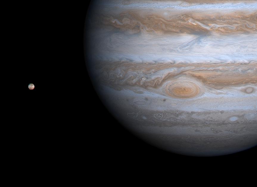 Jupiter Eye to Io | NASA Solar System