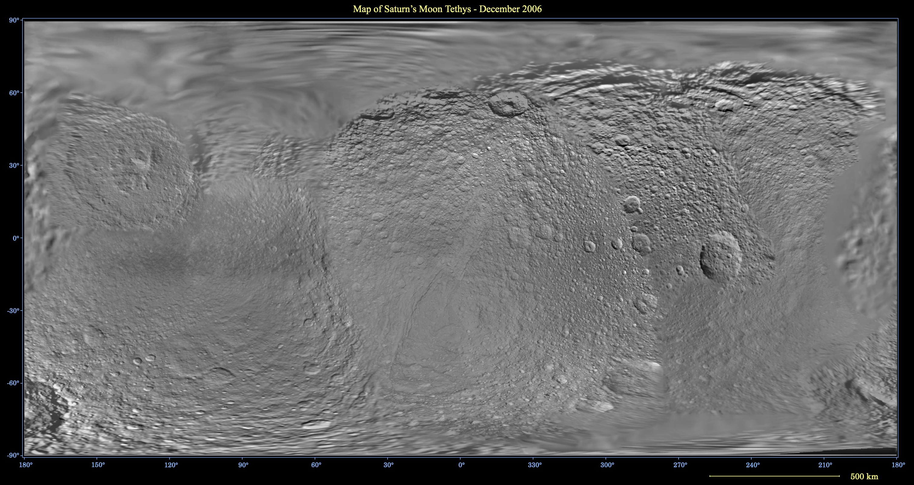 Map of Tethys
