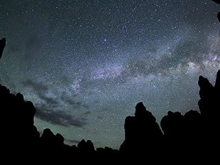 Milky Way Galaxy Over Canyonlands National Park