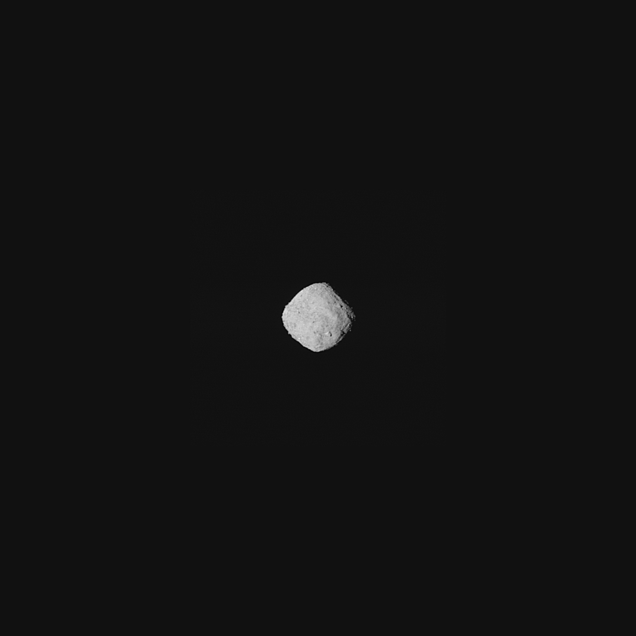 Charcoal briquette-shaped asteroid Bennu