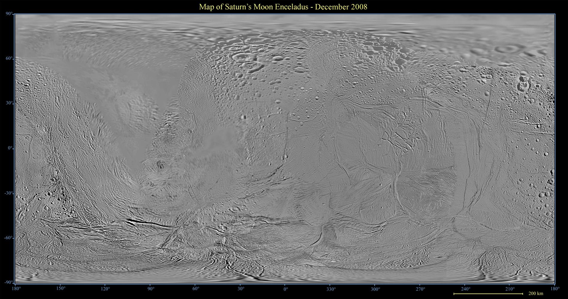 Global map of Enceladus