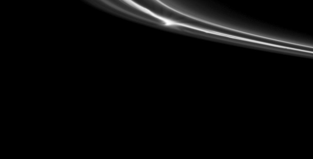 Saturn's tenuous F ring