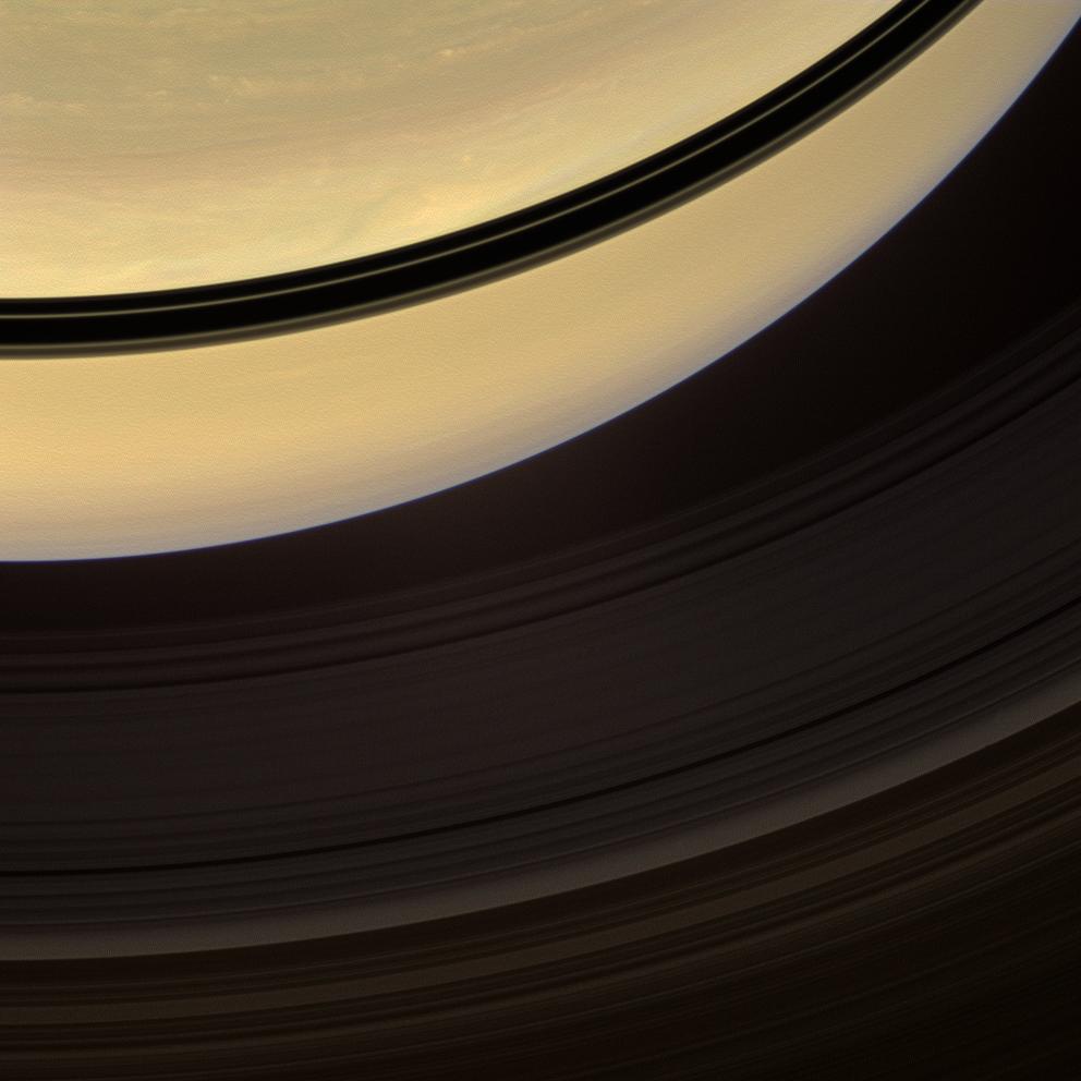 Saturn and its rings