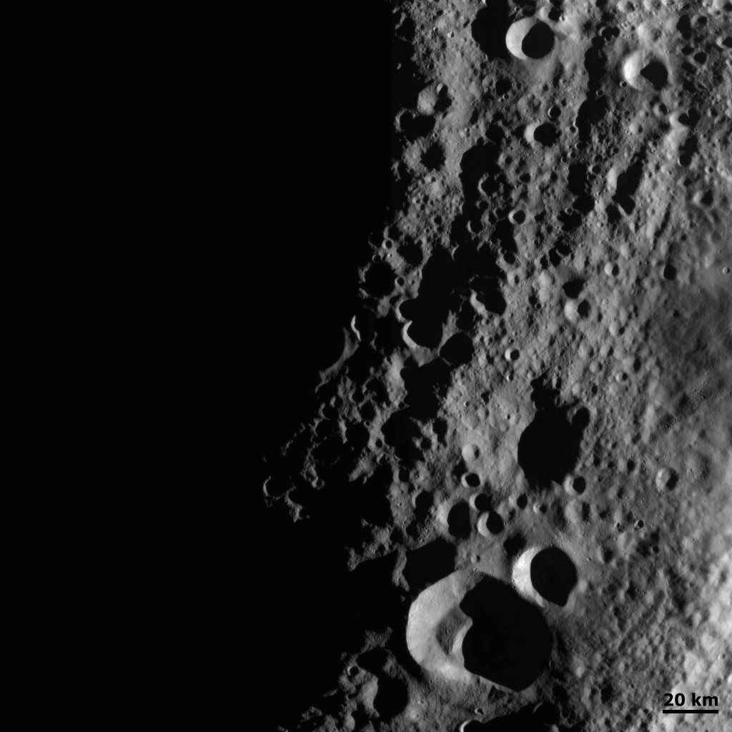 Night and Day Boundary on Vesta
