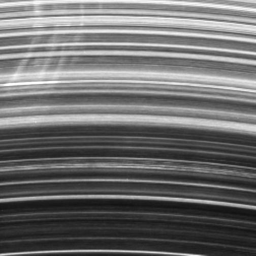 A group of bright spokes tightly cluster together in Saturn's B ring