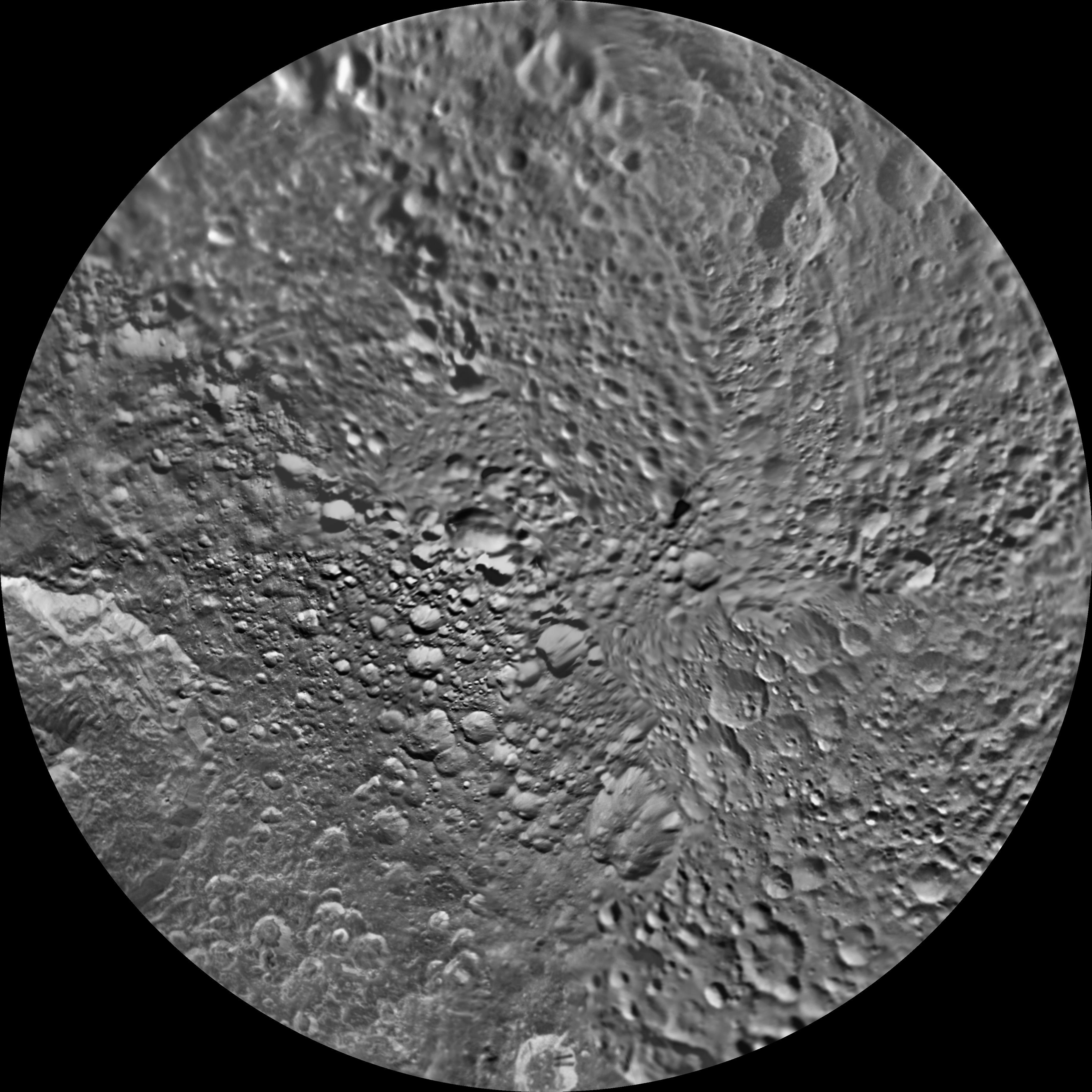 Mimas Surface