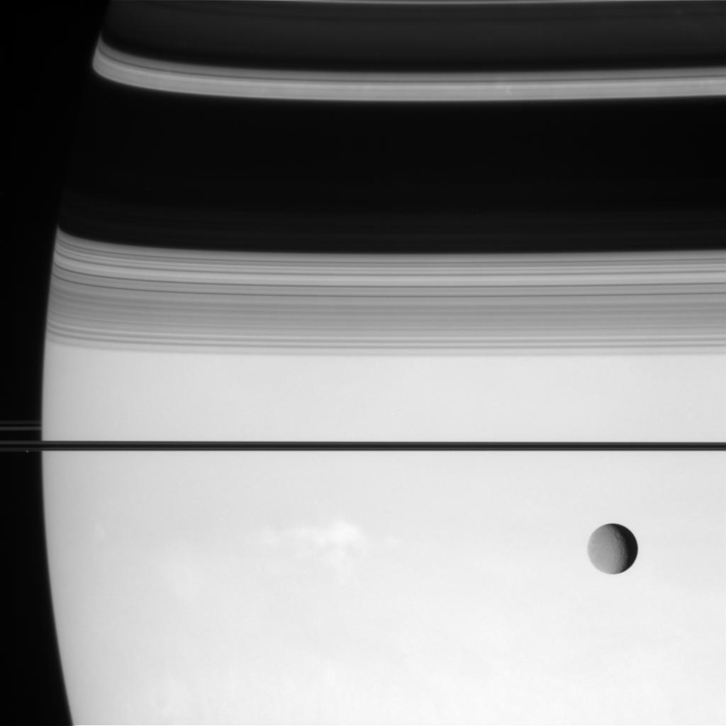 Saturn, Rhea and Prometheus