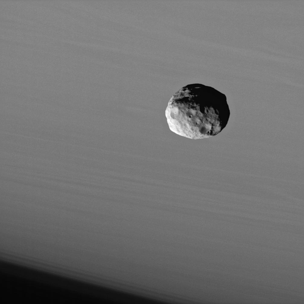 Saturn's moon Janus