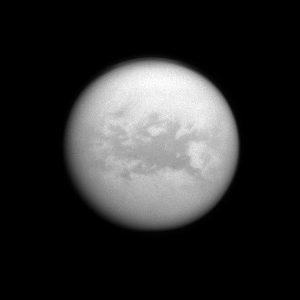 A dark region on Titan called Belet