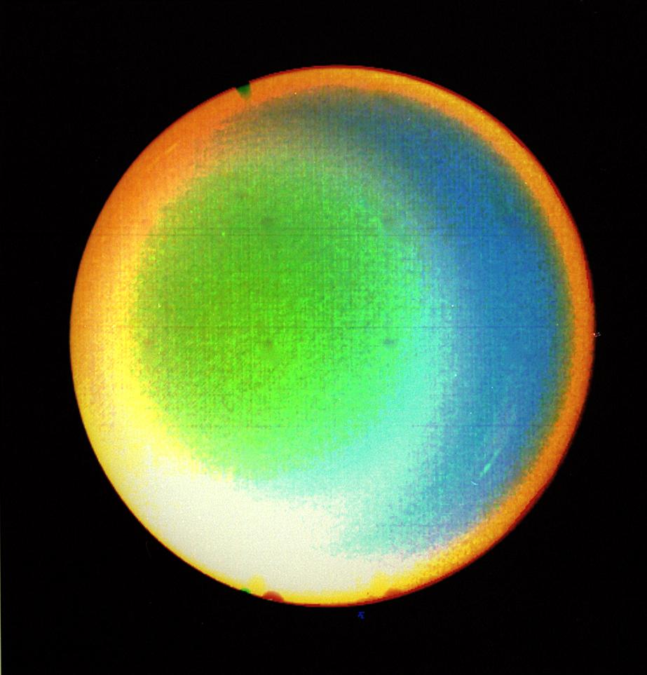 Processing brings out Uranus' atmosphere.