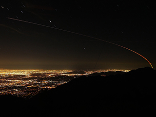 InSight Launch Over Los Angeles
