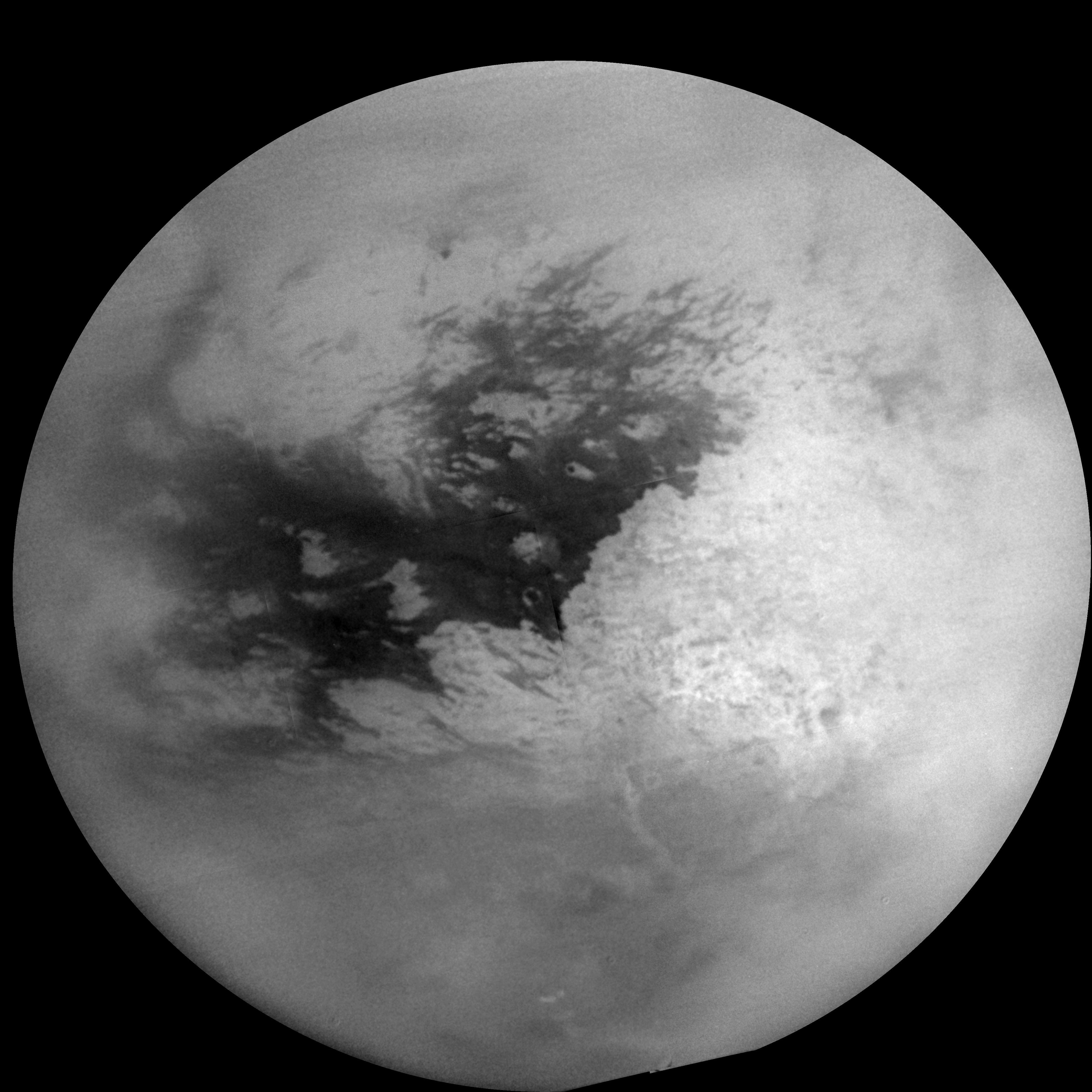 Mosaic of Titan's surface
