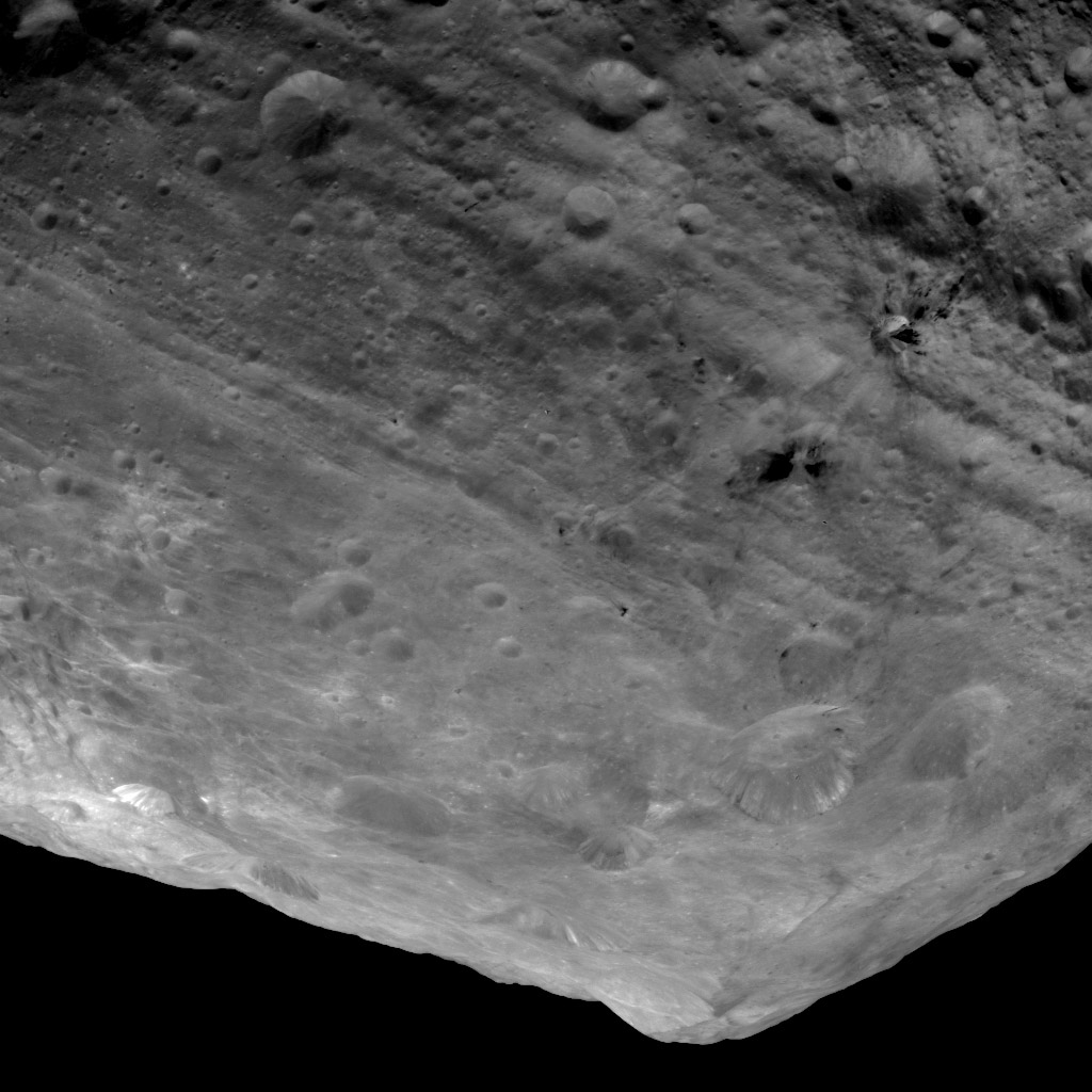 Impressive Mountain Tops on Vesta