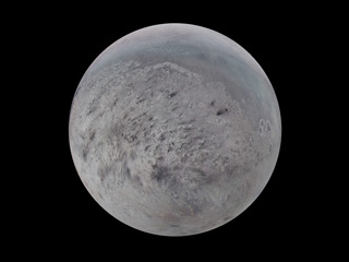 moon titan solar system 3d