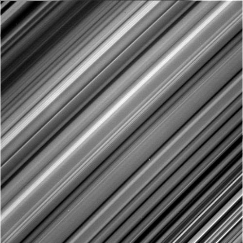 Raw Image of Sun taken by Cassini