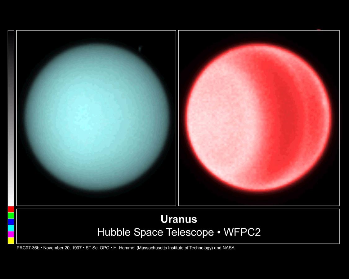 Using visible light, astronomers for the first time this century have detected clouds in the northern hemisphere of Uranus. 