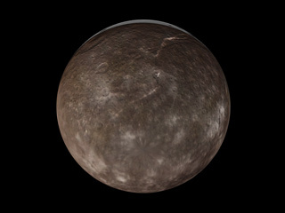 moon titan solar system 3d