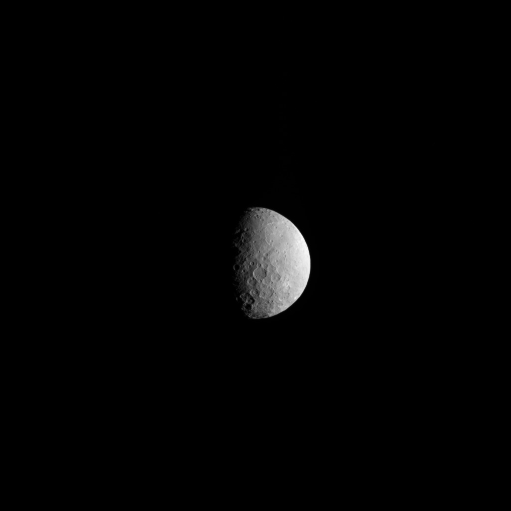 Ceres' Southern Hemisphere (Navigation Image)