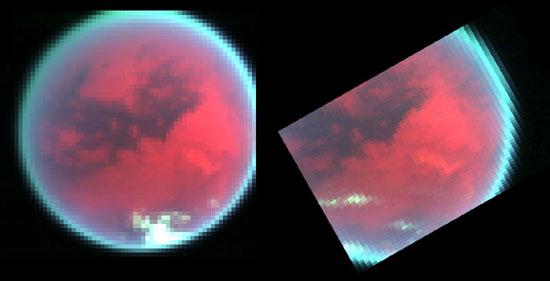 Spying Titan's Weather