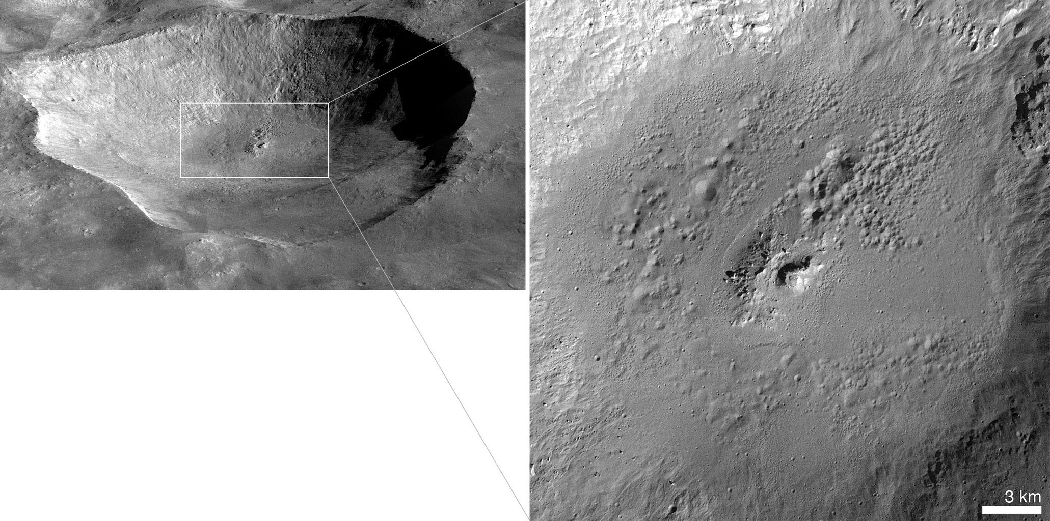 Most Spectacularly Preserved Pitted Terrain on Vesta